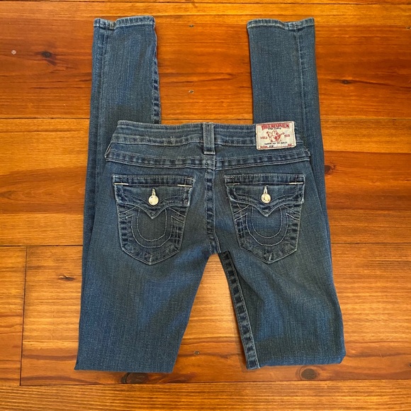 True Religion Denim - True Religion ‘Julie’ Skinny Jeans Sz 24 EUC